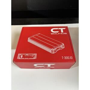CT Sounds T-300.1D Monoblock Car Amplifier New In Open box.
